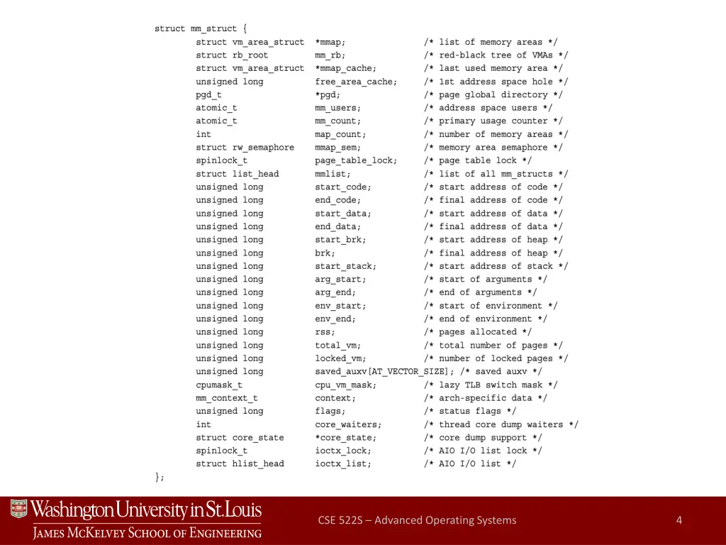 cse 522s advanced operating systems