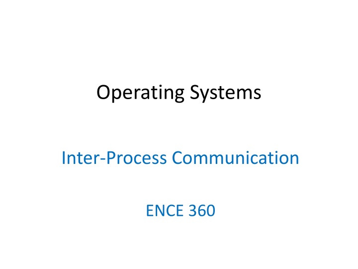 operating systems