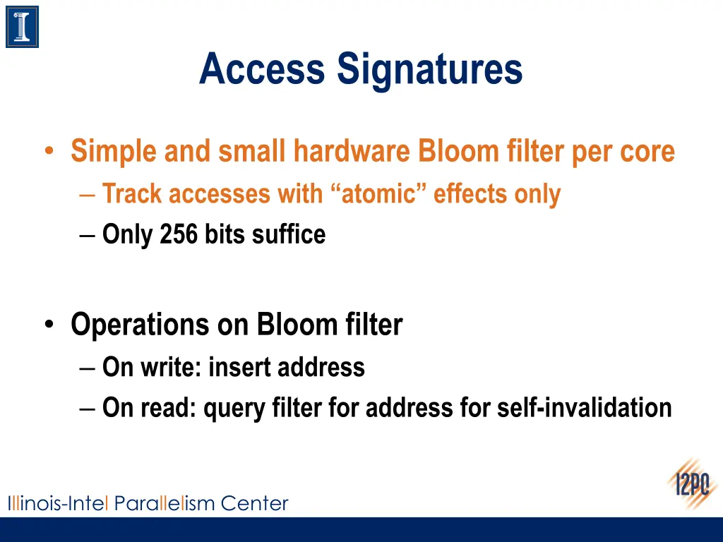 access signatures