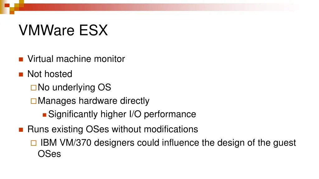 vmware esx