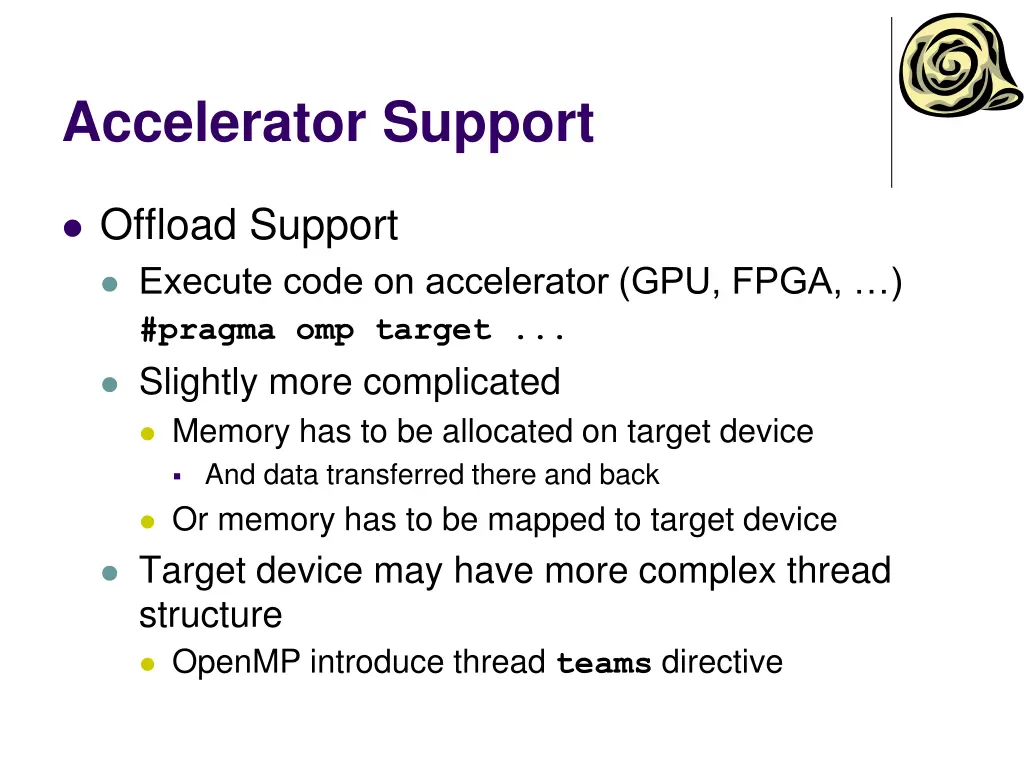 accelerator support