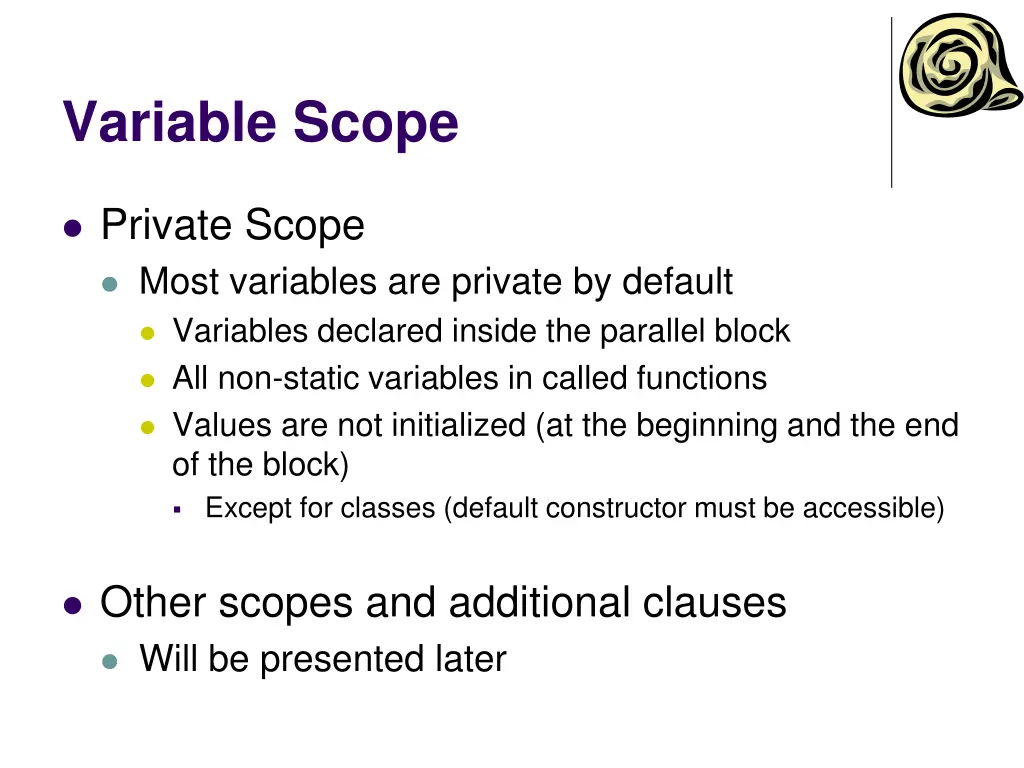 variable scope 1