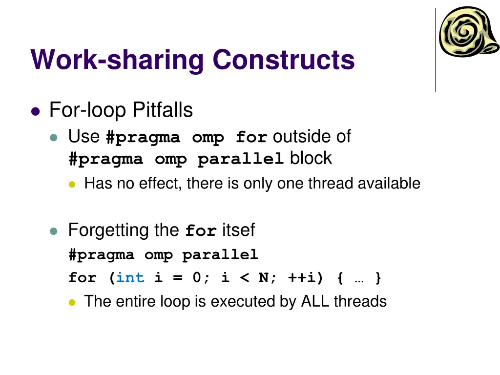 work sharing constructs 3