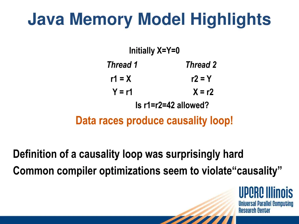 java memory model highlights 1