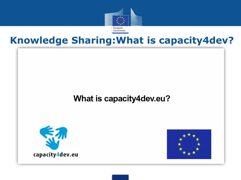 knowledge sharing what is capacity4dev