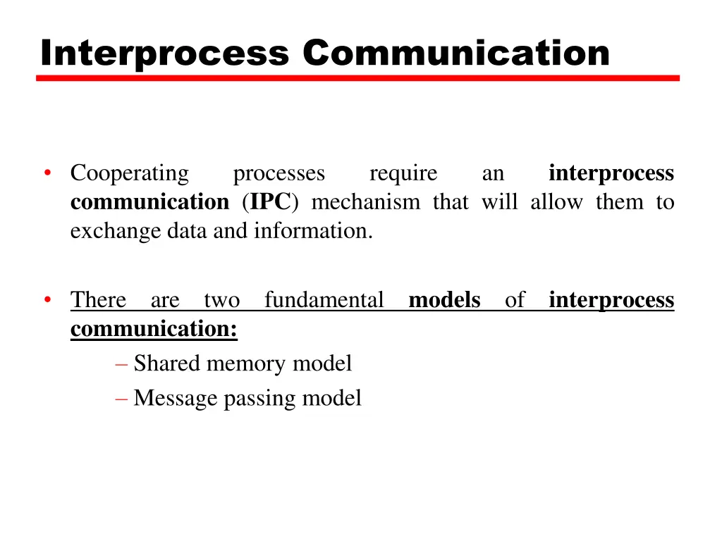 interprocess communication 1