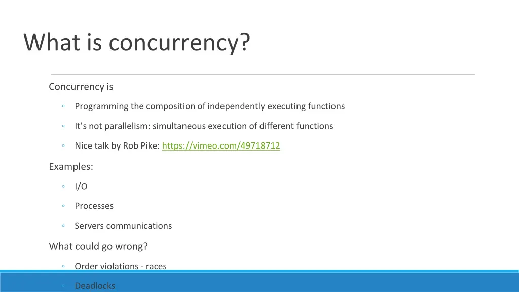 what is concurrency