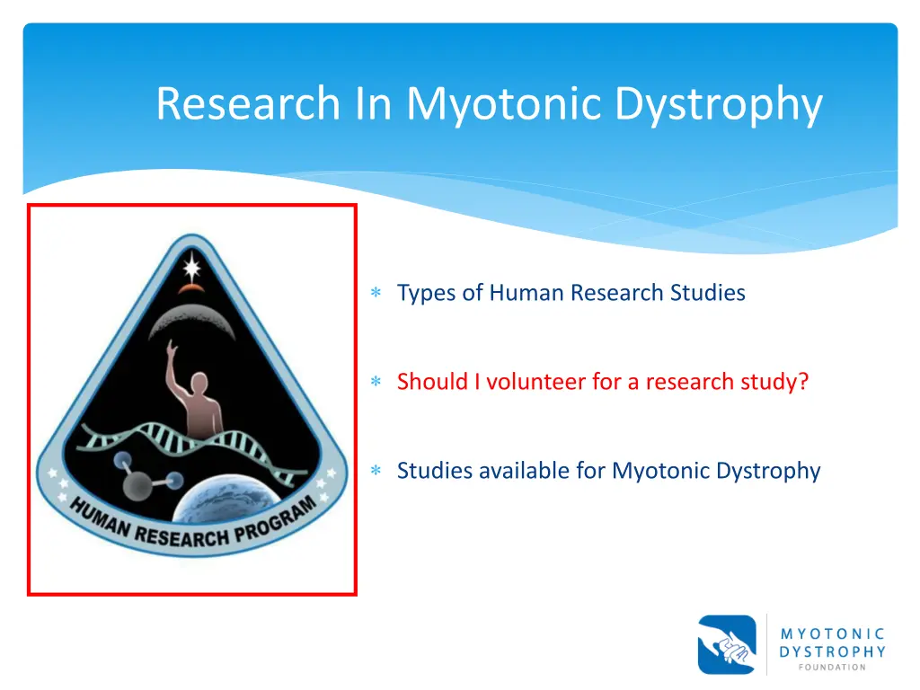 research in myotonic dystrophy