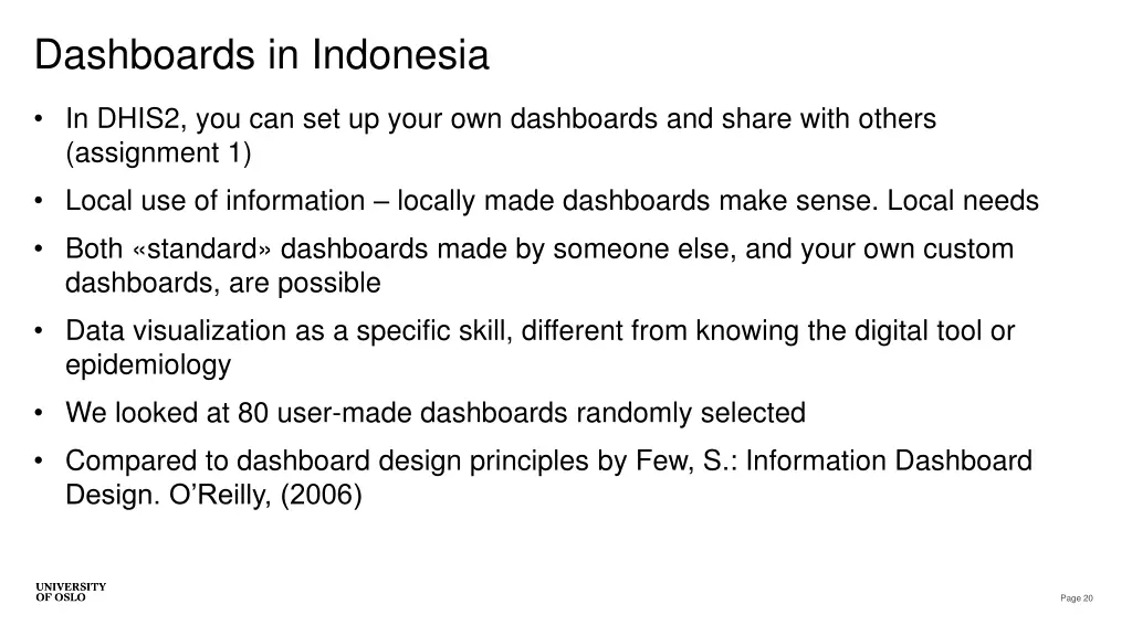 dashboards in indonesia