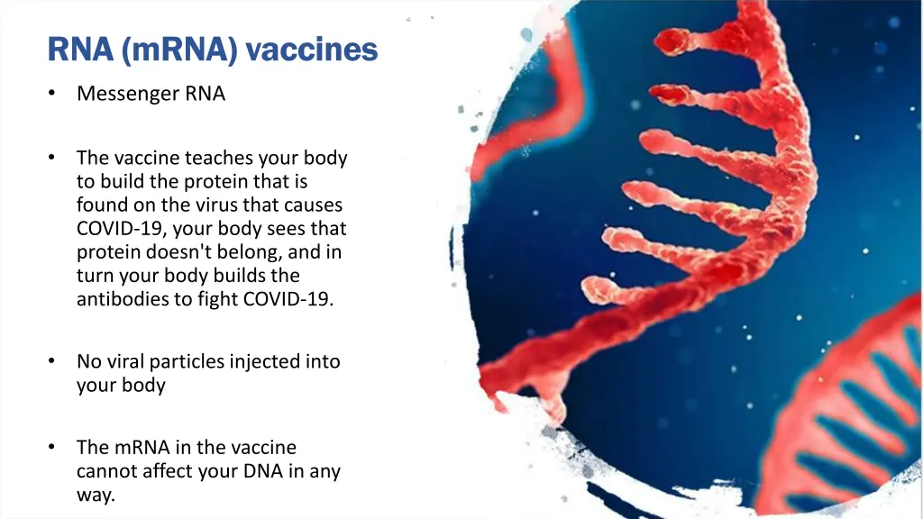 rna mrna vaccines messenger rna