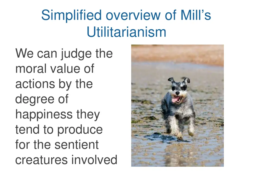 simplified overview of mill s utilitarianism