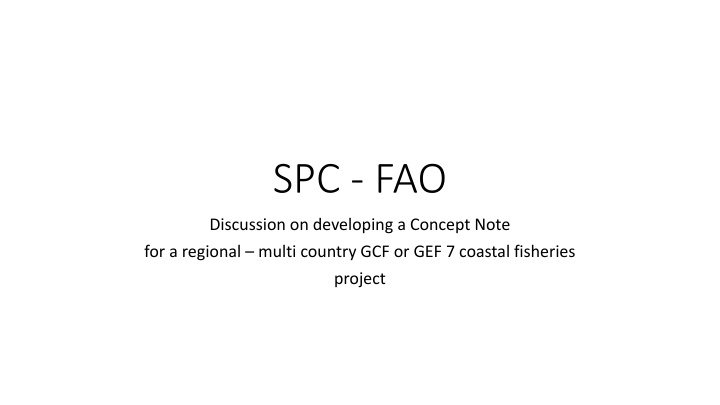 spc fao