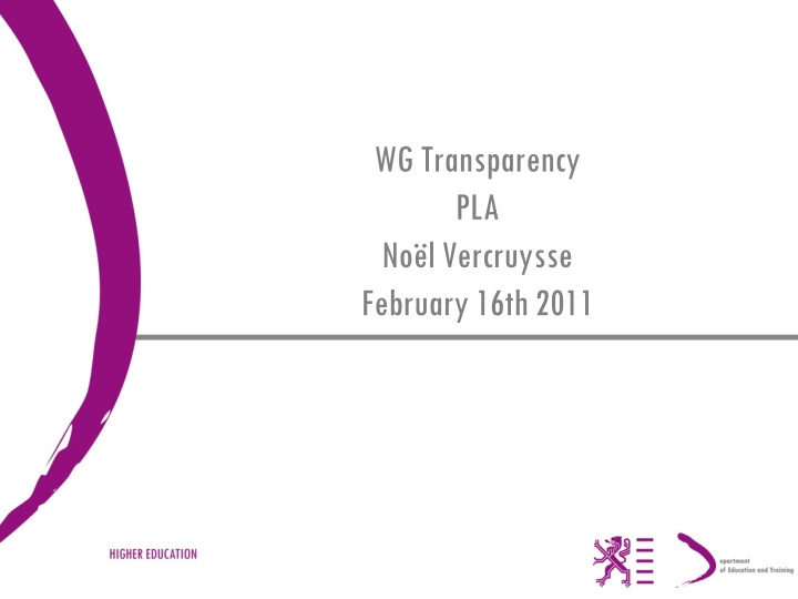 wg transparency pla no l vercruysse february 16th