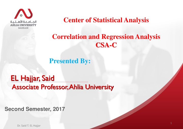 center of statistical analysis