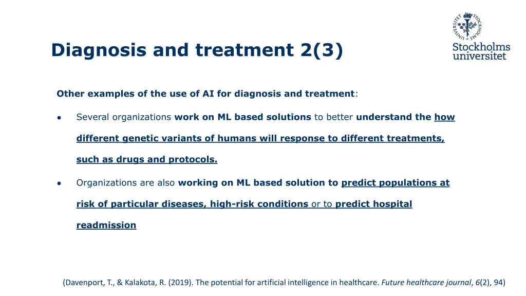 diagnosis and treatment 2 3