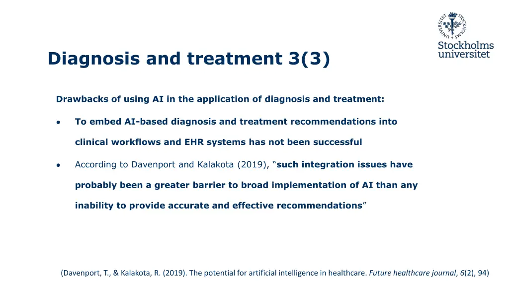 diagnosis and treatment 3 3