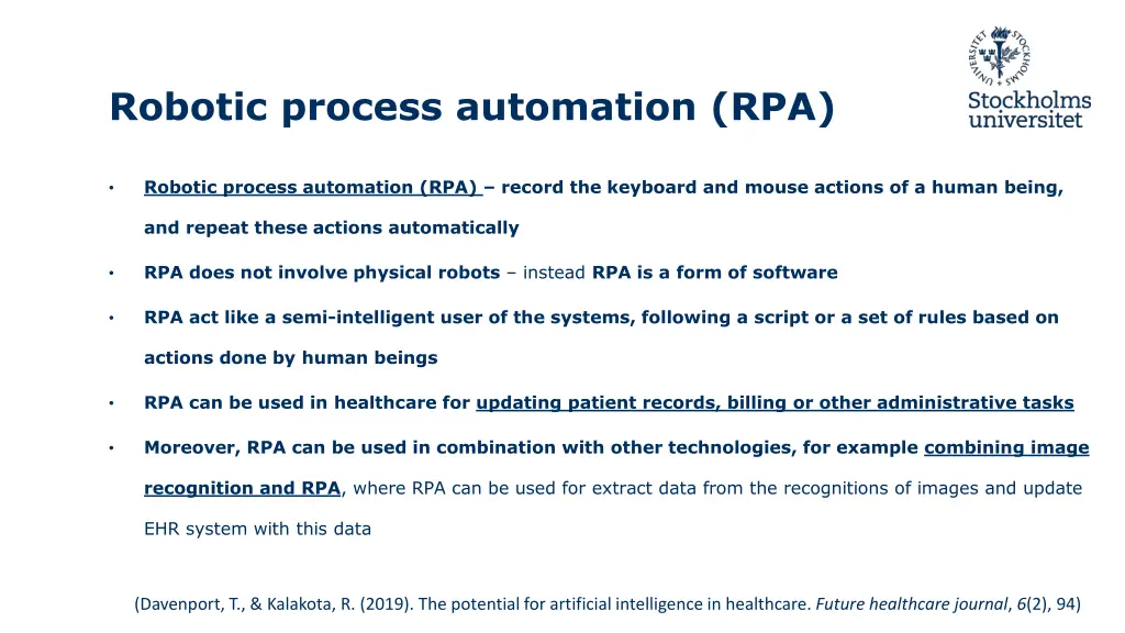 robotic process automation rpa