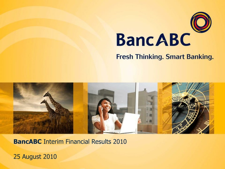 bancabc interim financial results 2010