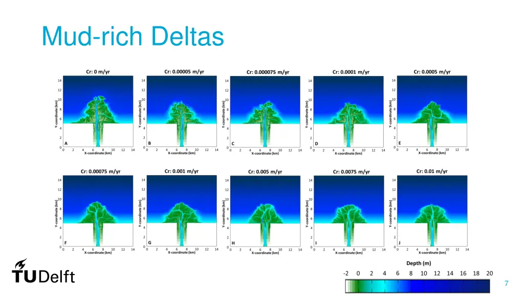 mud rich deltas