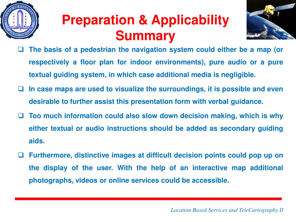 preparation applicability summary the basis