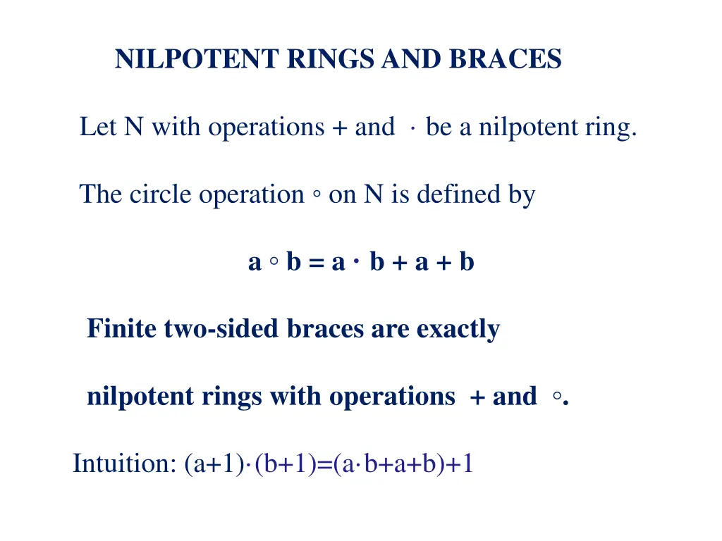 nilpotent rings and braces