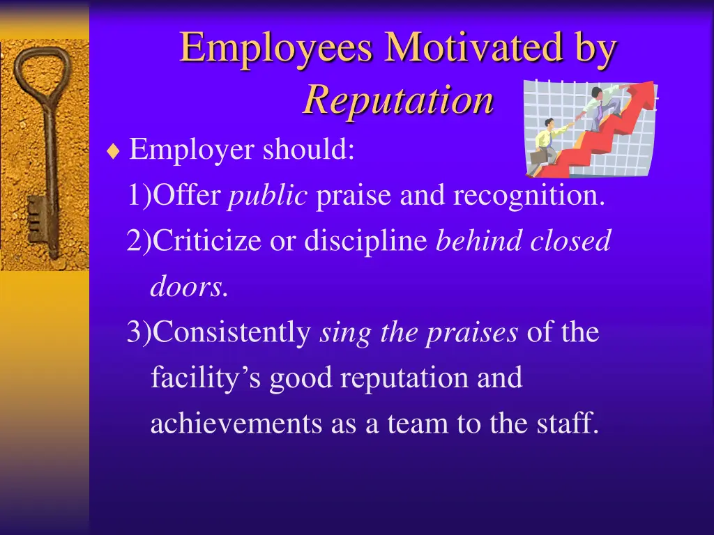 employees motivated by reputation employer should