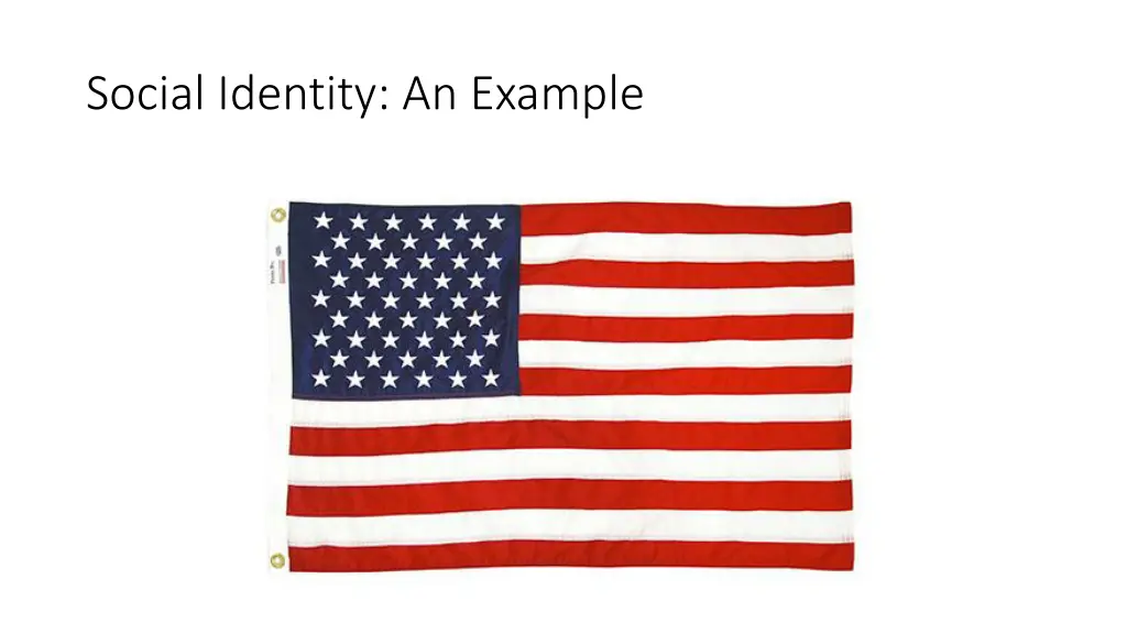 social identity an example