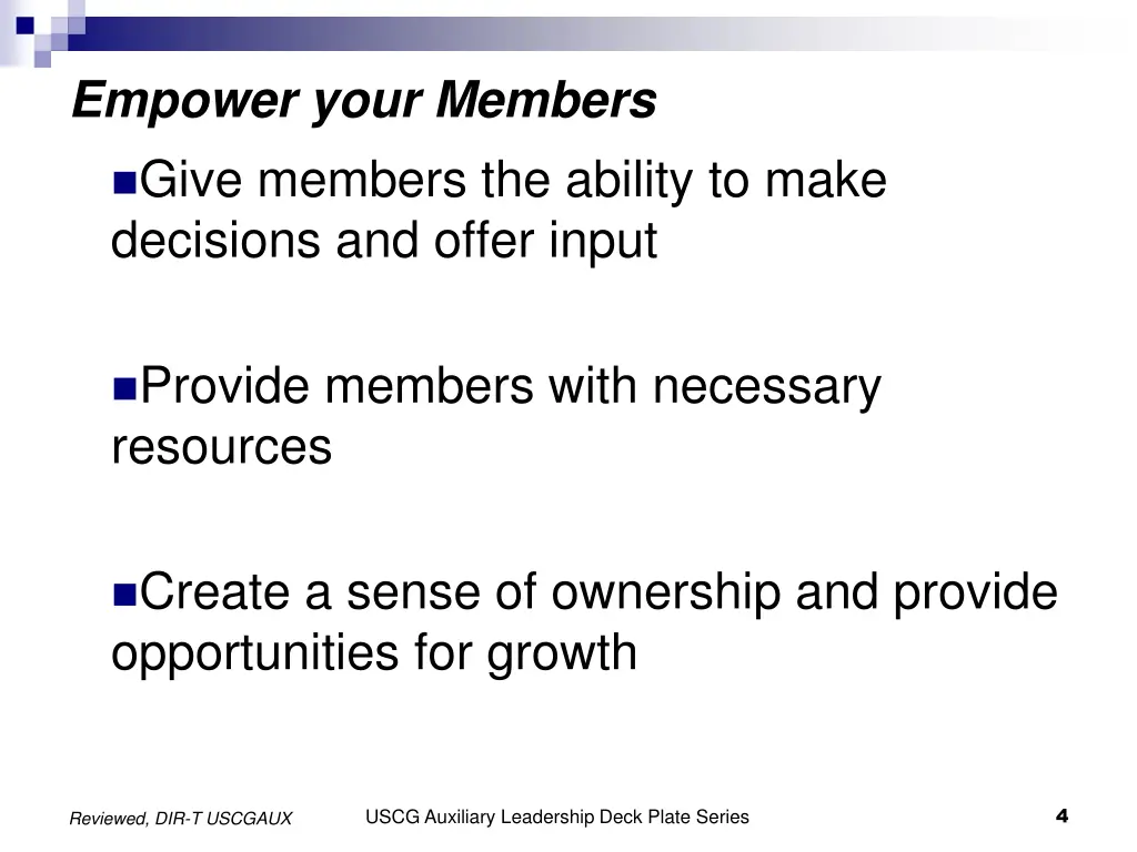 empower your members