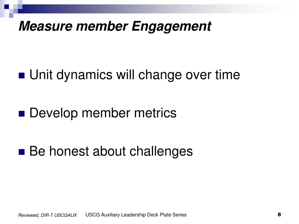 measure member engagement