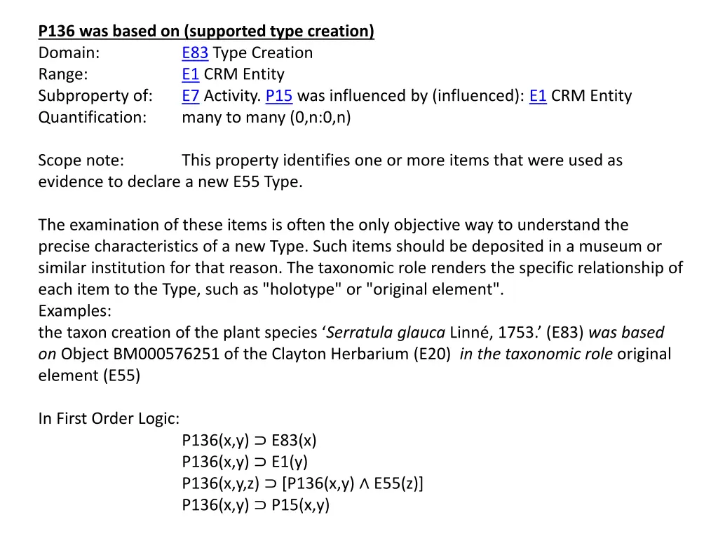 p136 was based on supported type creation domain