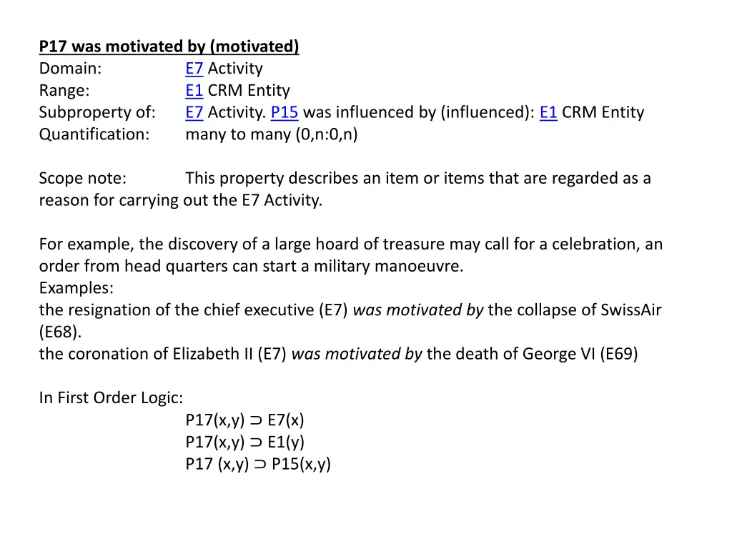 p17 was motivated by motivated domain range