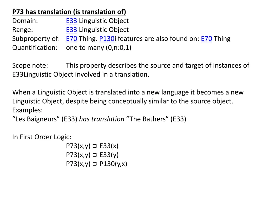 p73 has translation is translation of domain