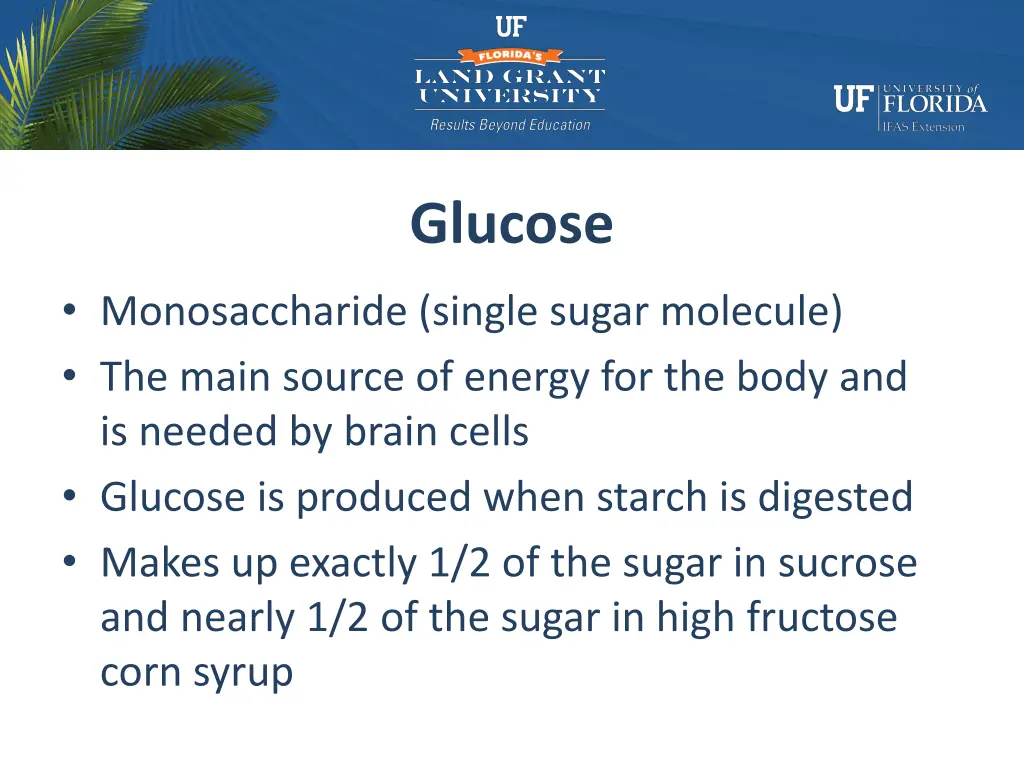 glucose