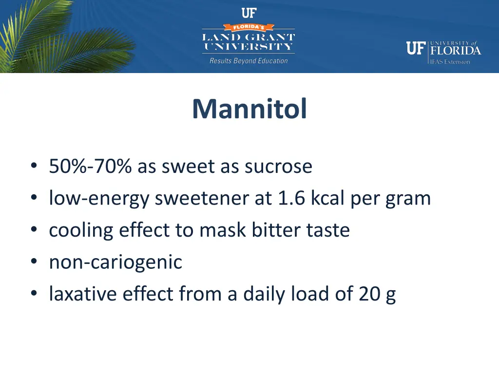 mannitol