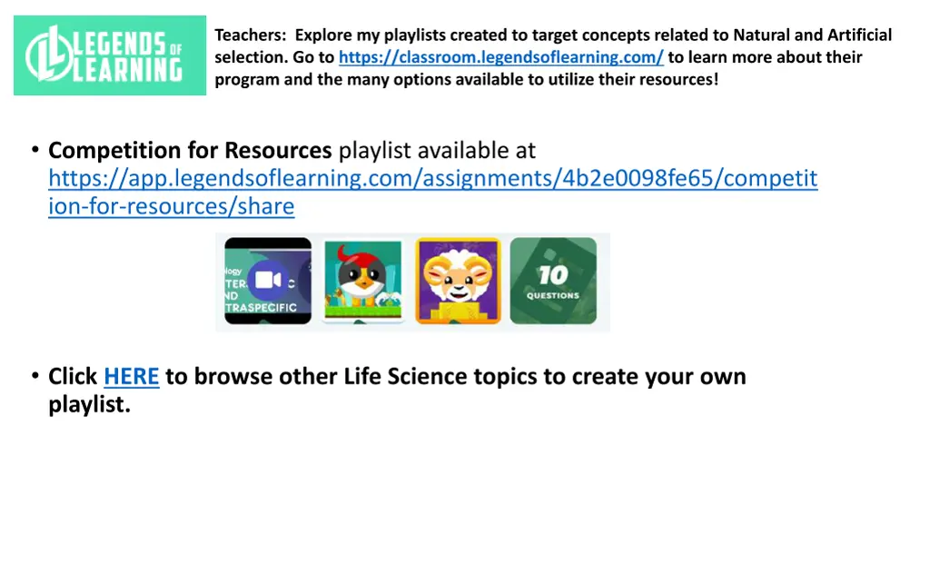 teachers explore my playlists created to target