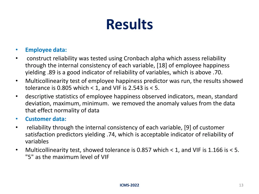 results