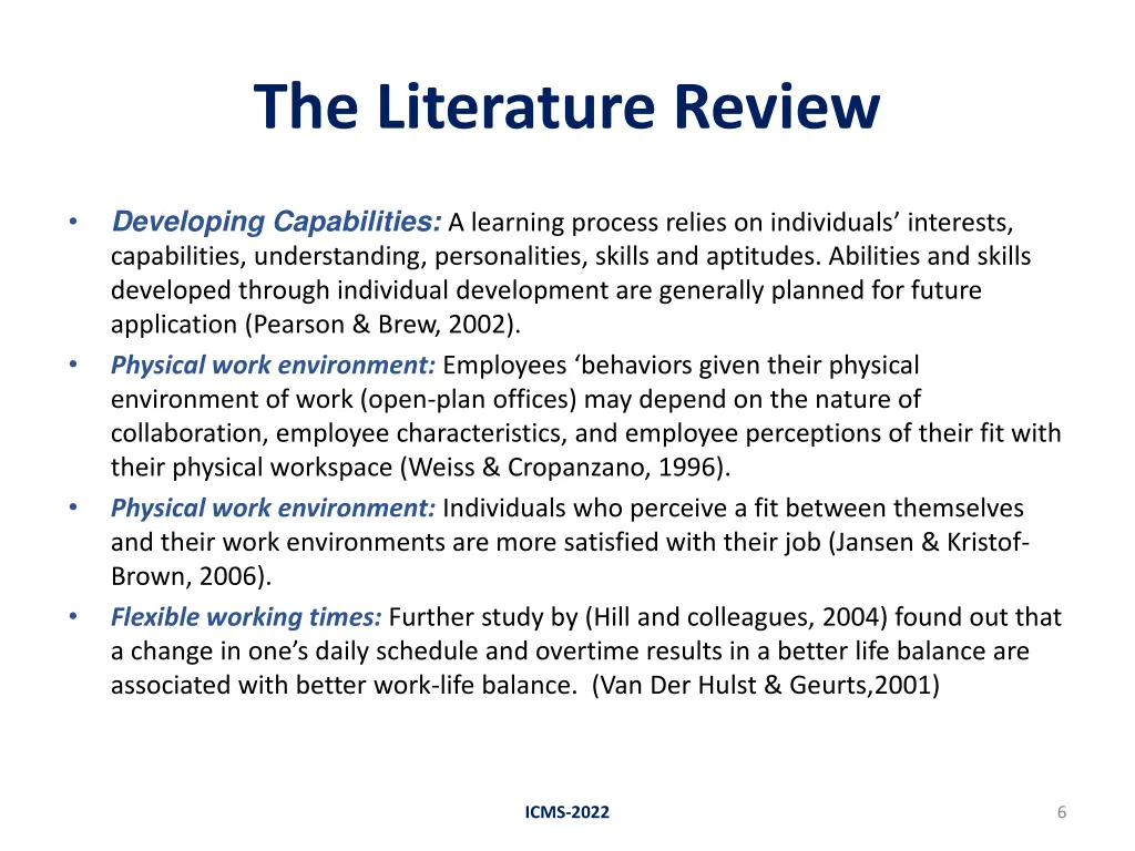 the literature review 1