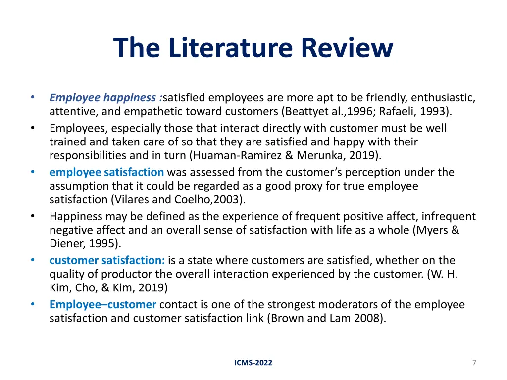 the literature review 2