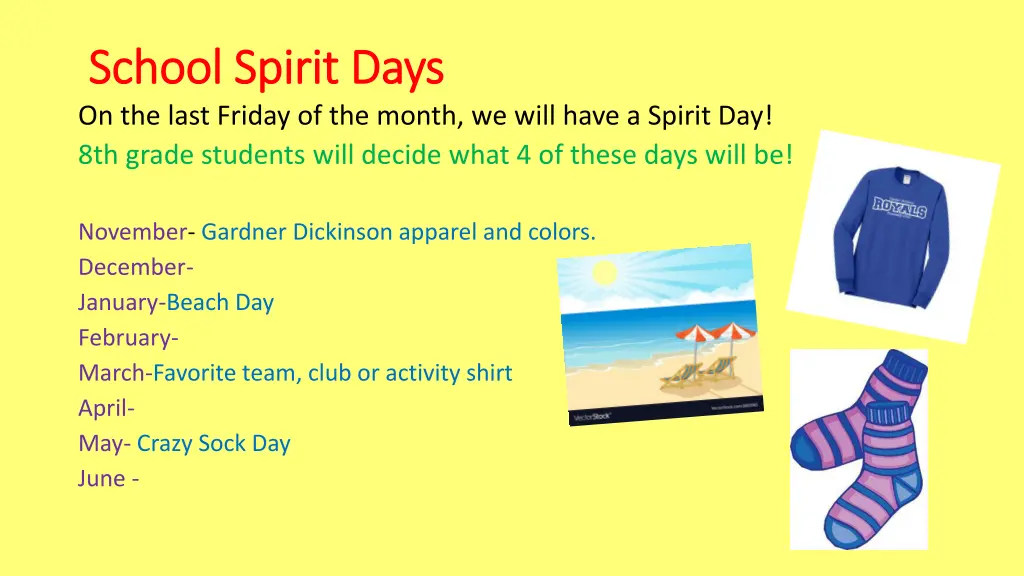 school spirit days school spirit days on the last