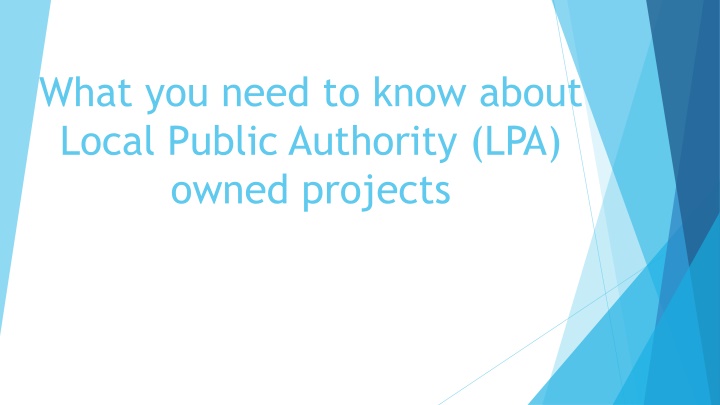 what you need to know about local public