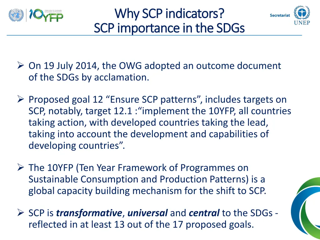 why scp indicators why scp indicators