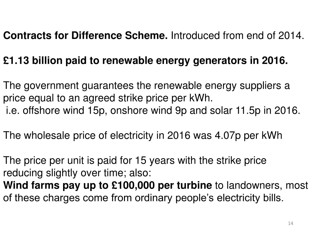 contracts for difference scheme introduced from