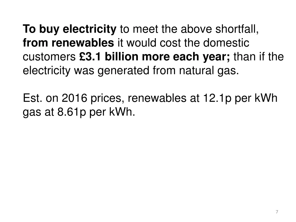 to buy electricity to meet the above shortfall