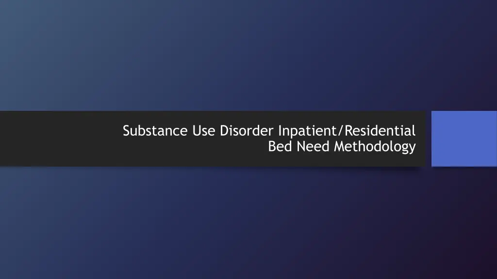 substance use disorder inpatient residential