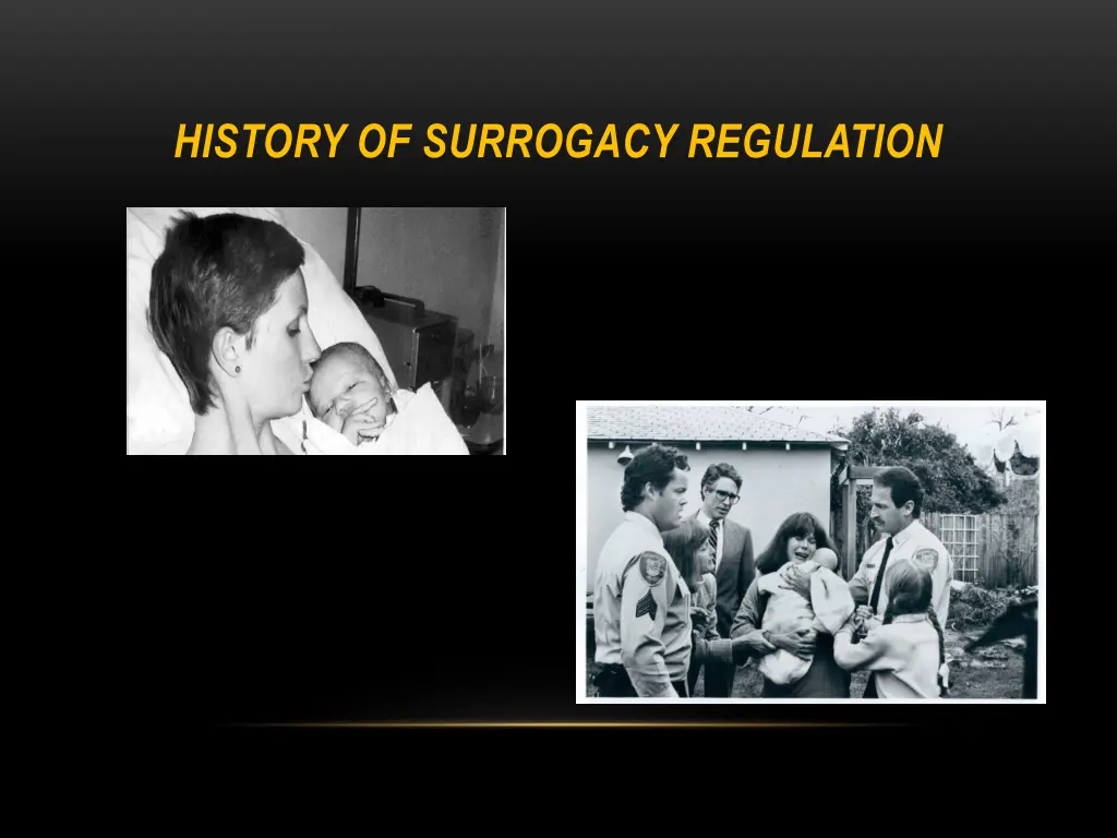 history of surrogacy regulation