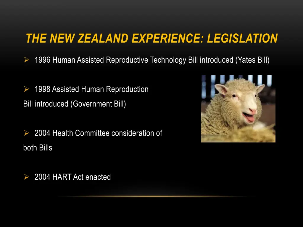 the new zealand experience legislation