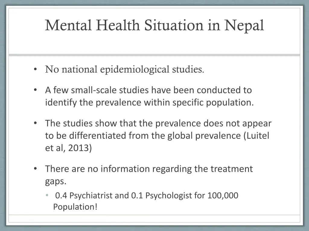 mental health situation in nepal 1