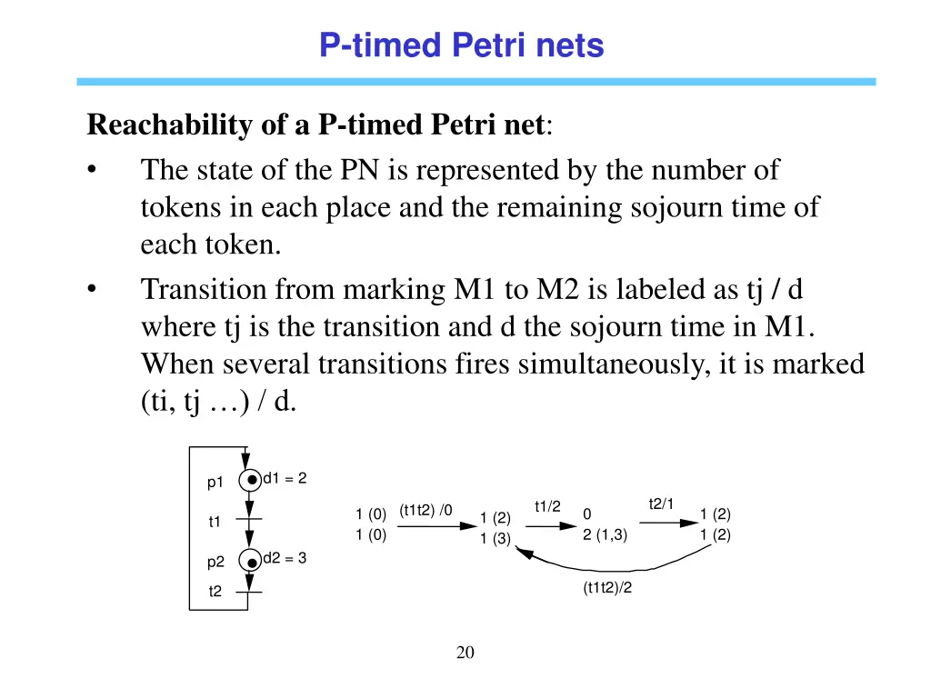 p timed petri nets 3