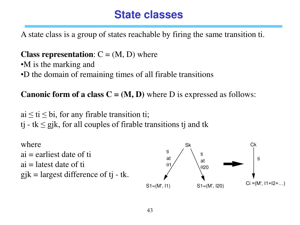 state classes