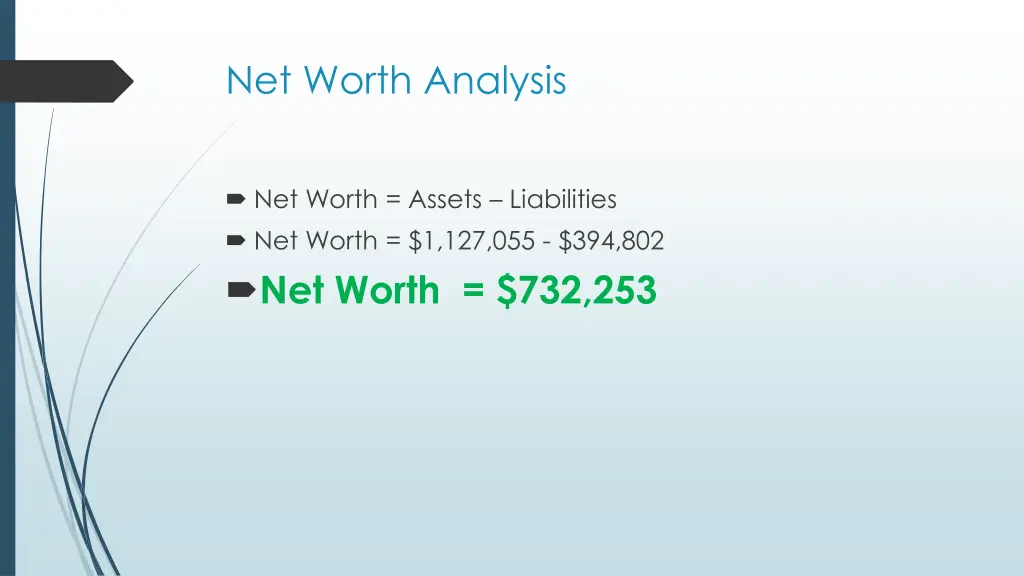 net worth analysis 4